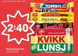 Matkroken FREIA SMÅSJOKOLADER tilbud