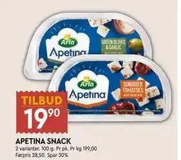 Coop Mega APETINA SNACK tilbud