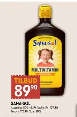 Coop Mega SANA-SOL tilbud