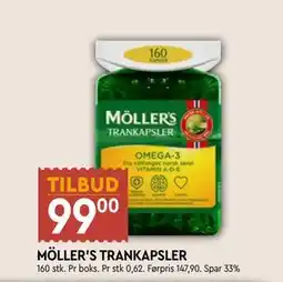 Coop Mega MÖLLER’S TRANKAPSLER tilbud
