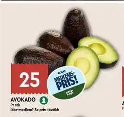 Coop Mega AVOKADO, Medlemspris tilbud