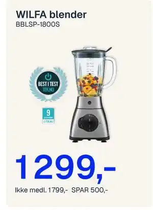 WILFA blender