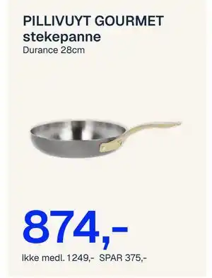 PILLIVUYT GOURMET stekepanne