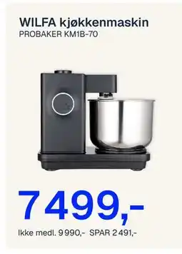 Jernia WILFA kjøkkenmaskin tilbud