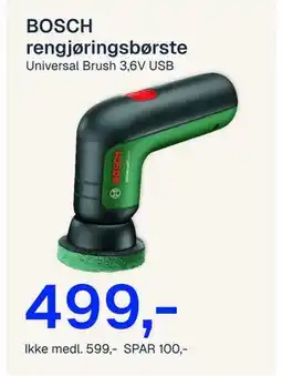 Jernia Universal Brush 3,6V USB tilbud