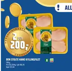 Coop Obs DEN STOLTE HANE KYLLINGFILET tilbud