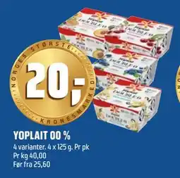 Coop Obs YOPLAIT 00 % tilbud