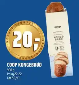 Coop Obs COOP KONGEBRØD tilbud