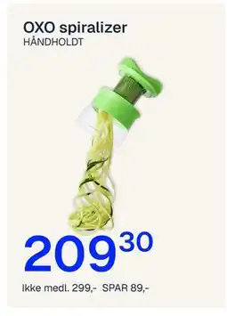 Jernia OXO spiralizer tilbud