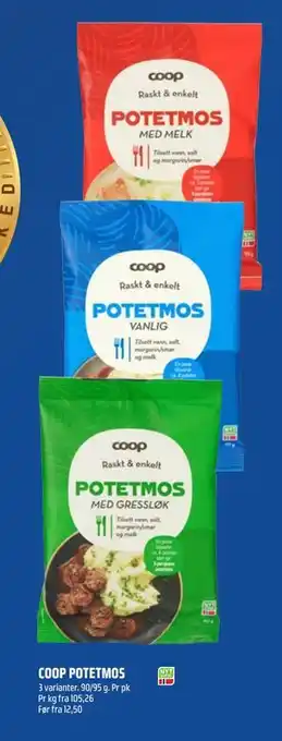 Coop Obs COOP POTETMOS tilbud