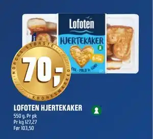 Coop Obs LOFOTEN HJERTEKAKER tilbud