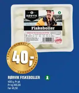 Coop Obs RØRVIK FISKEBOLLER tilbud