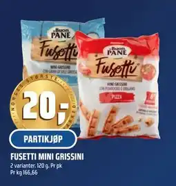 Coop Obs FUSETTI MINI GRISSINI tilbud
