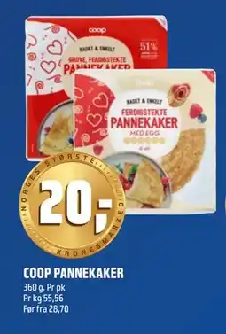 Coop Obs COOP PANNEKAKER tilbud