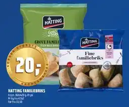 Coop Obs HATTING FAMILIEBRIKS tilbud