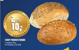 Coop Obs COOP FROKOSTBRØD tilbud