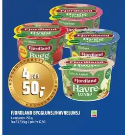 Coop Obs FJORDLAND BYGGLUNSJ/HAVRELUNSJ tilbud