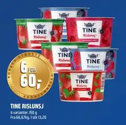 Coop Obs TINE RISLUNSJ tilbud