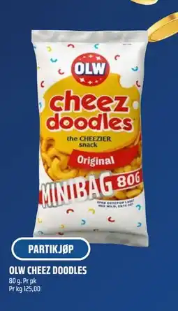 Coop Obs OLW CHEEZ DOODLES tilbud