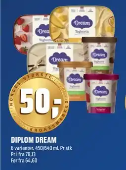 Coop Obs DIPLOM DREAM tilbud
