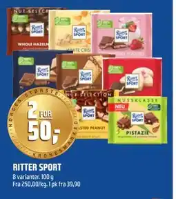 Coop Obs RITTER SPORT tilbud