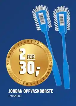 Coop Obs JORDAN OPPVASKBØRSTE tilbud