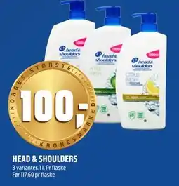 Coop Obs HEAD & SHOULDERS tilbud