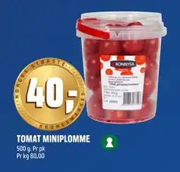 Coop Obs TOMAT MINIPLOMME tilbud