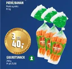 Coop Obs GULROTSNACK tilbud