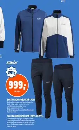 Coop Obs SWIX LANGRENNSJAKKE CROSS tilbud
