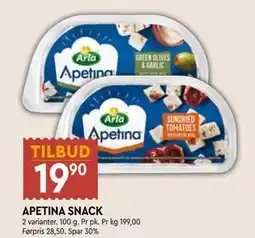 Coop Mega APETINA SNACK tilbud
