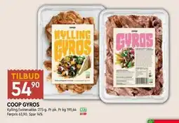 Coop Mega COOP GYROS tilbud