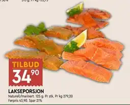 Coop Mega LAKSEPORSJON tilbud