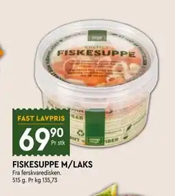 Coop Mega FISKESUPPE M/LAKS tilbud