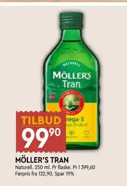 Coop Mega MÖLLER’S TRAN tilbud