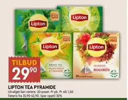 Coop Mega LIPTON TEA PYRAMIDE tilbud