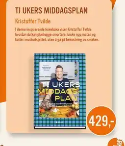 Ark Bokhandel TI UKERS MIDDAGSPLAN tilbud