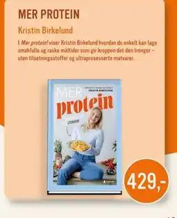 Ark Bokhandel MER PROTEIN tilbud