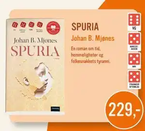 Ark Bokhandel SPURIA tilbud