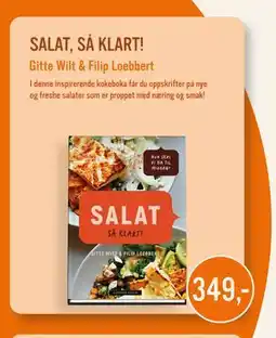 Ark Bokhandel SALAT, SÅ KLART! tilbud