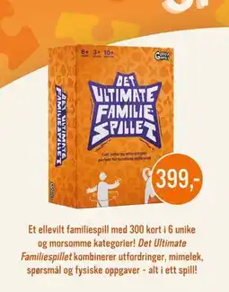 Ark Bokhandel DET ULTIMATE FAMILIESPILLET tilbud