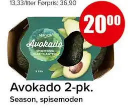 Spar Avokado 2-pk tilbud