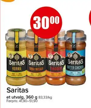 Spar Saritas tilbud