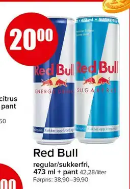 Spar Red Bull tilbud