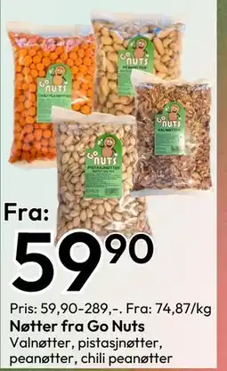 Gigaboks Nøtter fra Go Nuts tilbud