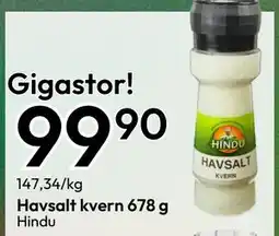 Gigaboks Havsalt kvern 678 g tilbud