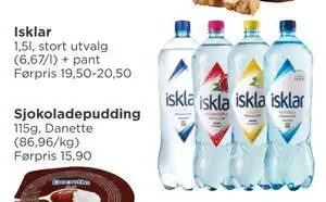 Meny Isklar tilbud