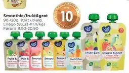 Meny Smoothie/frukt&grøt tilbud