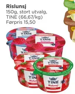 Meny Rislunsj tilbud