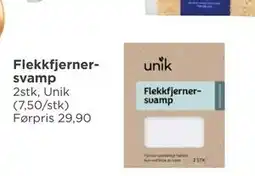 Meny Flekkfjernersvamp tilbud